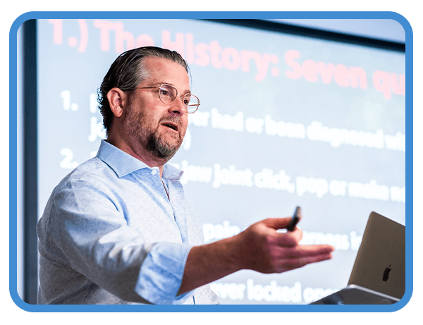 Dr Hess at Core 1